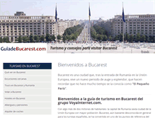 Tablet Screenshot of guiadebucarest.com